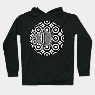 Monochrome Mandelbrot Hoodie